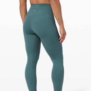 Lululemon Align Pant 25", Desert Teal, size 4 NWT